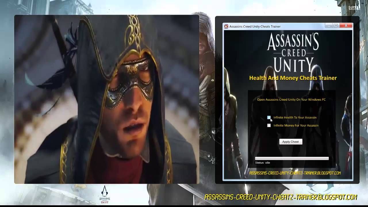 assassins creed unity game ultimate trainer